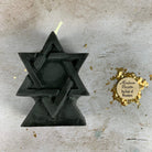 Orange Seal of Solomon Candle Spell Kit with protective symbols and divine power imagery from Parlour of Wonders.