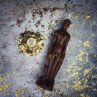 Pink male figural candle from Parlour of Wonders Candle Spell Kit for sympathetic magic and personal power rituals.
