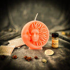 Pink Winter Solstice Candle Spell Kit by Parlour of Wonders for renewal and protection magic, includes candles and ritual tools.