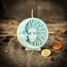 Pink Winter Solstice Candle Spell Kit by Parlour of Wonders for renewal and protection magic, includes candles and spell tools.