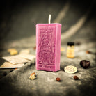 Purple Candle Spell Kit by Parlour of Wonders featuring candles for victory and determination magic.