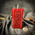Purple Candle Spell Kit for victory and determination, featuring candles and tools from Parlour of Wonders' Chariot Magic collection.