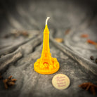 Purple Eiffel Tower Candle Spell Kit by Parlour of Wonders for adventure and wanderlust magic, featuring a travel-themed candle set.