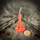 Purple Eiffel Tower Candle Spell Kit by Parlour of Wonders for adventure and wanderlust magic, featuring travel-inspired candle components.