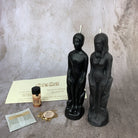 Come to Me candle spell kit by Parlour of Wonders featuring a purple candle for attracting love and passion.