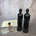 Parlour of Wonders Come to Me Candle Spell Kit with purple candles for attracting love and passion, featuring human figures on the packaging.