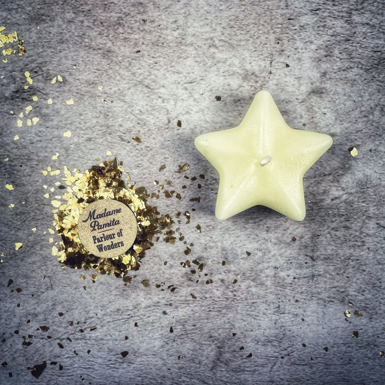 Purple Sister Star Candle Spell Kit by Parlour of Wonders with candles for protection and spiritual power magic.