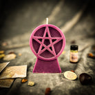Purple Pentacle of Protection Candle Spell Kit by Parlour of Wonders with five elements for spiritual safety and magical protection.