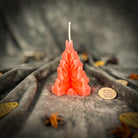 Purple Living Fire Candle Spell Kit from Parlour of Wonders for purification and transformation rituals, includes candles and spell components.