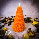 Red Cone of Coins Candle Spell Kit by Parlour of Wonders for money attraction and prosperity magic, includes candles and spell components.