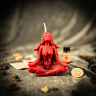 Forest Fairy Candle Spell Kit by Parlour of Wonders featuring red passion candles for nature spirit and inner peace magic.
