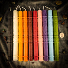 Parlour of Wonders Hromnytsya Thunder Candle Spell Kit with red candles for weathering life's storms and spiritual protection.