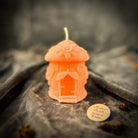 Parlour of Wonders Love Shack Fairy Hut Candle Spell Kit with red candles, herbs, and charms for romance and attraction magic.