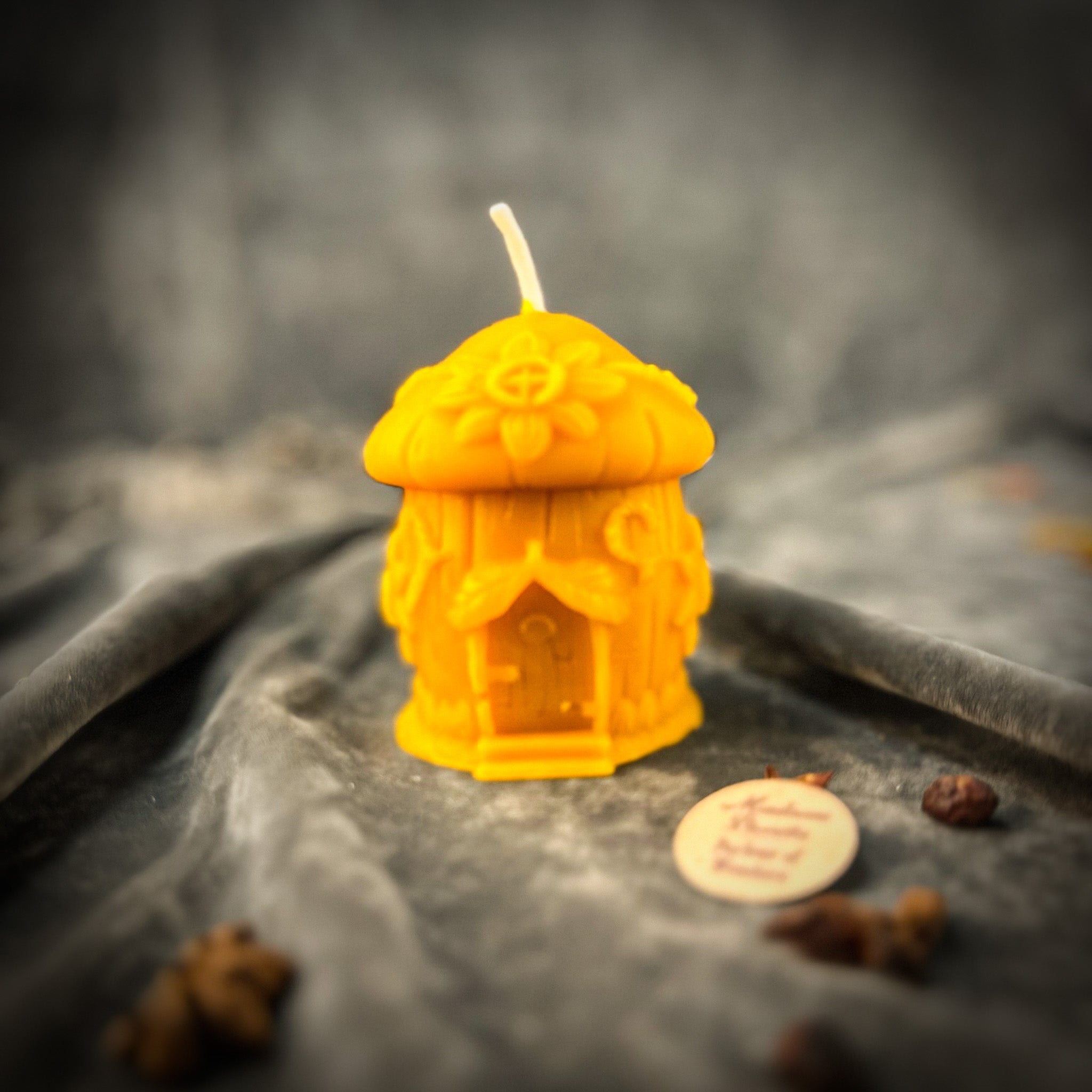 Parlour of Wonders Love Shack Fairy Hut Candle Spell Kit with red candles, herbs, and charms for romance and attraction magic.