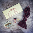 Parlour of Wonders Lovers Passion Candle Spell Kit with red candles to ignite romance and desire, featuring spell ingredients and instructions.