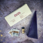 Red Pyramid of Power Candle Spell Kit by Parlour of Wonders, featuring long-lasting candles for success and stability.