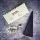 Red Pyramid of Power Candle Spell Kit by Parlour of Wonders with candles and ritual tools for success and stability.