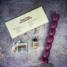 Red Passion Seven Knob Candle Spell Kit by Parlour of Wonders, includes candles for seven-day manifestation magic.