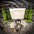 Deluxe Smooth Separation Candle Spell Kit by Parlour of Wonders featuring red candles for peaceful parting and love direction.