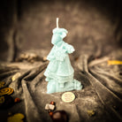 Yellow Koza New Year Abundance Candle Spell Kit by Parlour of Wonders, featuring candles and tools for abundance spells.