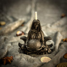 Yellow Moon Goddess Candle Spell Kit for lunar magic and divine feminine energy, featuring a candle and spiritual tools.