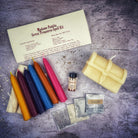Parlour of Wonders Seven Treasures Candle Spell Kit with yellow candles for blessings and abundance.
