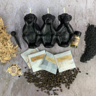 Yellow Candle Spell Kit by Parlour of Wonders for stopping gossip, silencing negativity, and protecting reputation.