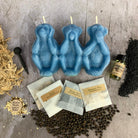 Parlour of Wonders Stop Jealous Gossip Candle Spell Kit with yellow candle for silencing gossip and protecting reputation.