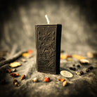 Parlour of Wonders Star Candle Spell Kit for hope and healing magic, featuring yellow candles and ritual tools for spiritual success.