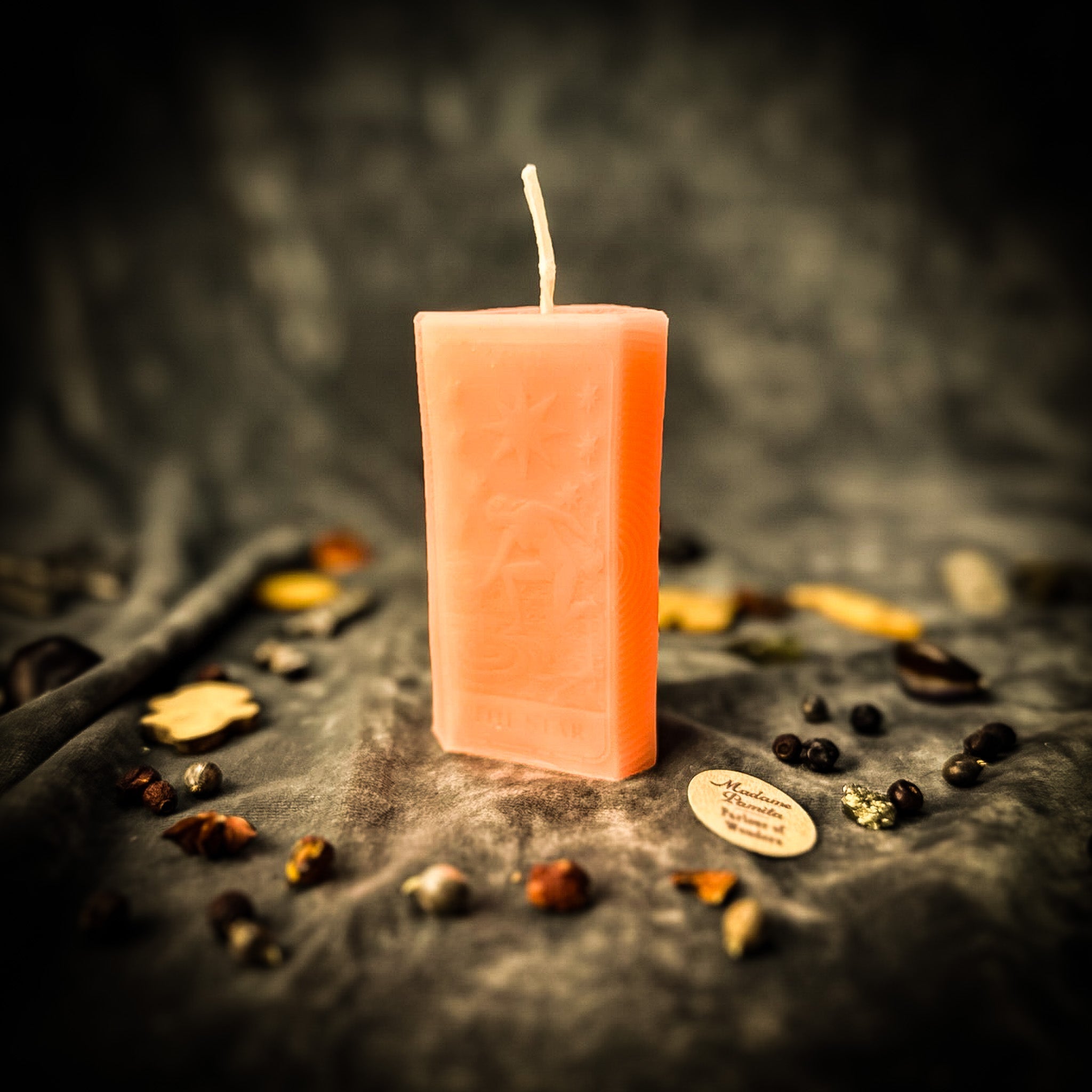 Parlour of Wonders Star Candle Spell Kit with yellow candles for hope and healing magic, designed for success and positive energy.