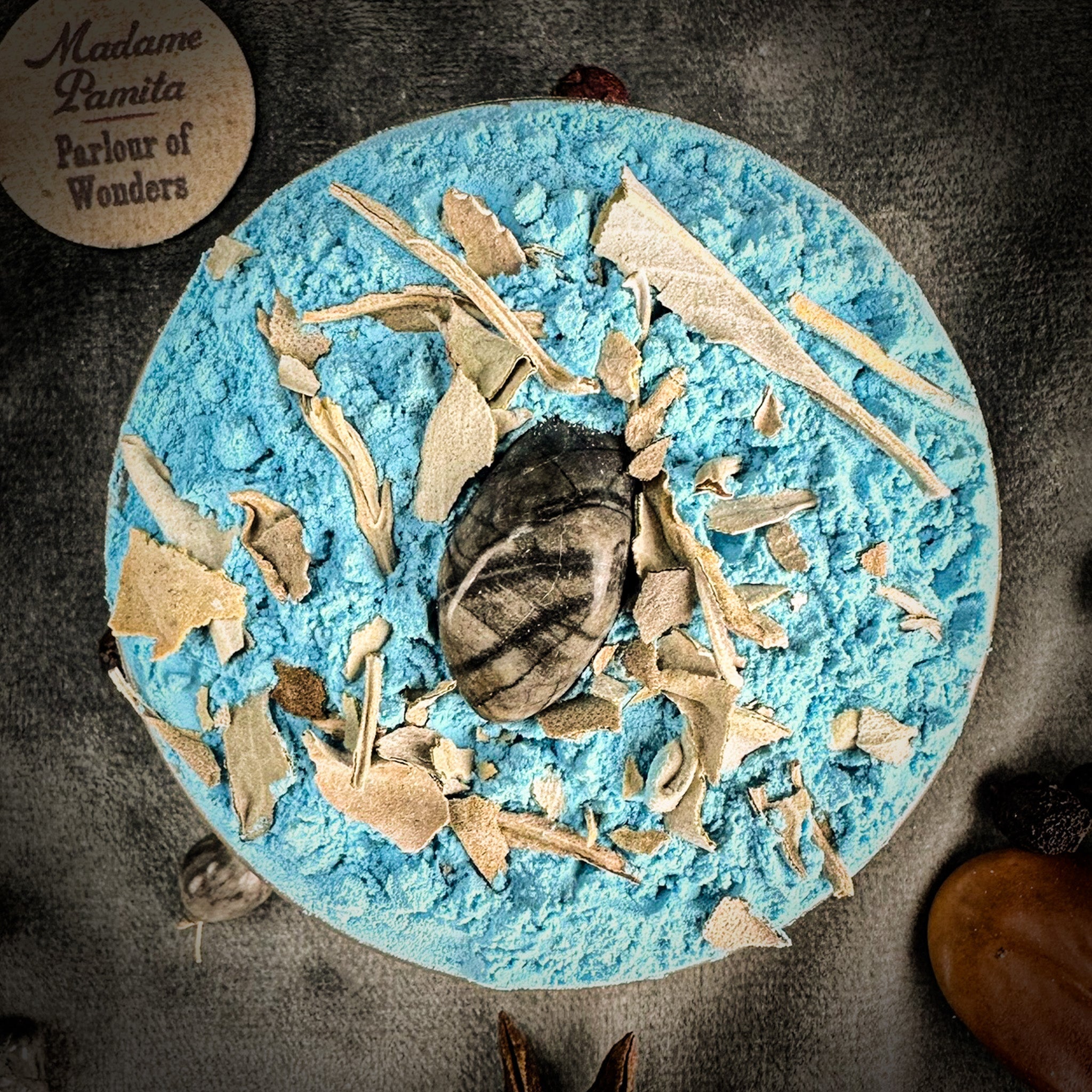 High Creativity Sachet Powder by Madame Pamita from Parlour of Wonders, shown in a small, colorful sachet container.
