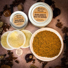 Golden Success Potion spell kit by Parlour of Wonders, featuring a potion tin and star infuser for magical success rituals.