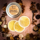 Golden Success Potion Spell Kit by Parlour of Wonders with a tin container and star infuser for magical success rituals