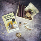 Parlour of Wonders romantic love honey jar spell kit with a glass jar, herbs, and ingredients for magical love spells.