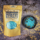 Parlour of Wonders High Creativity Bath Crystals in a jar with colorful crystals for relaxing and creative bath experiences.