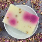 Parlour of Wonders Glamour Beauty Spell Soap with elegant packaging and a luxurious soap bar in a close-up shot.
