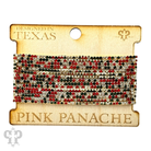 Multiple strands of black rhinestone bracelet set by Pink Panache Brands, showcasing sparkling, layered jewelry for stylish accessories.