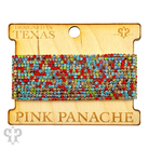 Pink Panache Brands rhinestone bracelet set with multiple black-strand bracelets featuring sparkling rhinestones on a jewelry display.