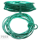 Set of pink and blue rhinestone stretch bracelets by Pink Panache Brands, featuring tiny sparkling rhinestones on elastic bands.