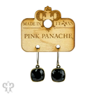 Pink Panache Brands Austrian square crystal hook earrings, 12mm, bronze-tone earrings with elegant square-cut crystals.