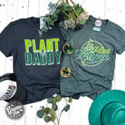 Plant Mama short sleeve crewneck graphic tee by The Graphic Tee, featuring a stylish plant-themed design on a casual white shirt.