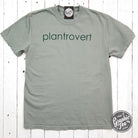 Plantrovert Round Pigment Dyed Tee by The Graphic Tee, casual short-sleeve graphic T-shirt with a vibrant plant-themed design.