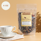 Magical Butterfly Herbal Tea by Plum Deluxe featuring butterfly pea flower and berries in an 8 oz package.