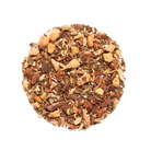 Plum Deluxe Vanilla Sugar Cookie Herbal Dessert Tea in a 1 oz package, showcasing the tea blend with vanilla and sugar cookie flavors.
