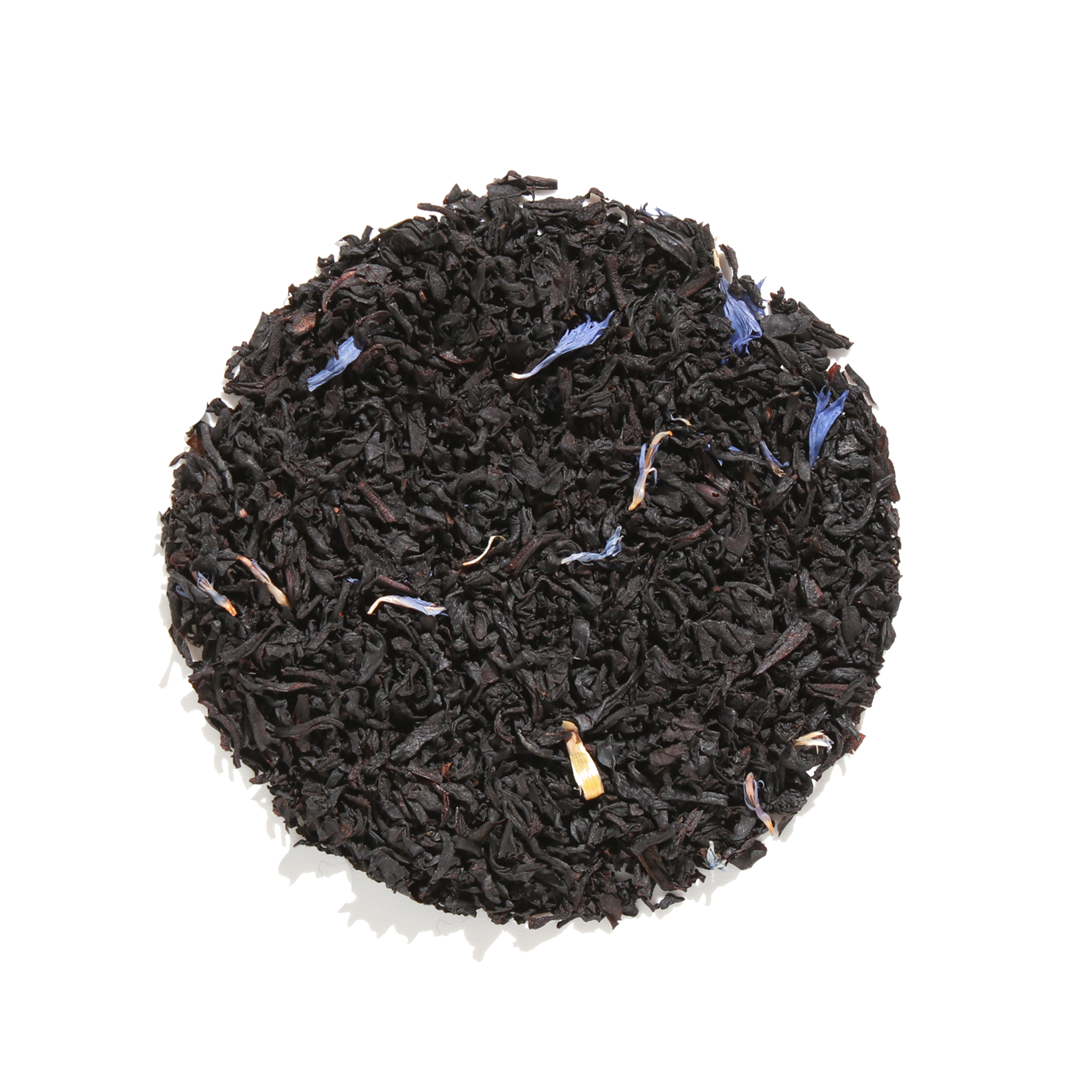 Blackberry Hazelnut Breakfast in Bed Black Tea by Plum Deluxe Tea, featuring a black tea blend with fruity blackberry and nutty hazelnut.