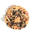 Portland Rose City Chai tea by Plum Deluxe featuring blackberry and rose flavors in a loose leaf tea blend.