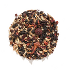 Plum Deluxe Strawberry Immunity Herbal Tea with berries and echinacea, featuring fresh herbal tea ingredients.