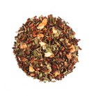 Welsh Dreams herbal tea by Plum Deluxe, featuring vanilla, lemon, and mint in a colorful tea package.