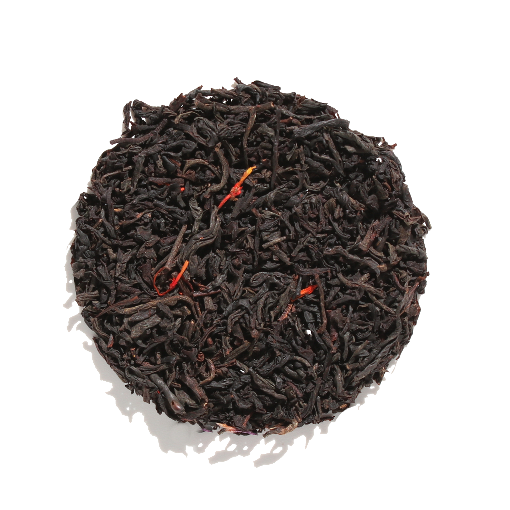 House Blend Black Tea by Plum Deluxe with creamy vanilla flavor, served in a small 1 oz package.