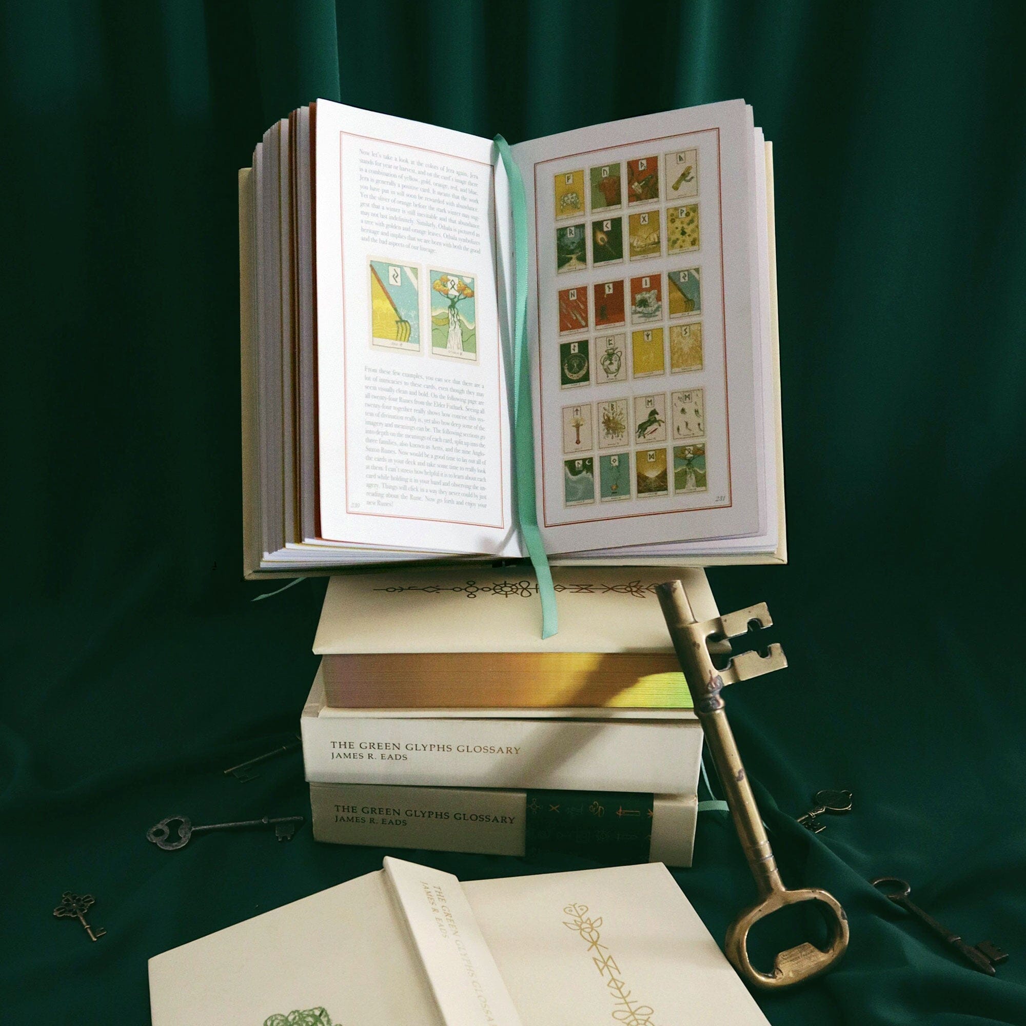 Prisma Visions Green Glyphs Box Set bundle featuring vibrant green glyph symbols on a sleek box design